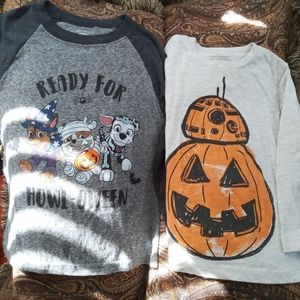 3T Halloween shirts